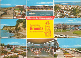 D-23743 Grömitz - Alte Ansichten - Kinder Spielcenter - Brandungsbad - Jachthafen - Cars - Nice Stamp - Grömitz