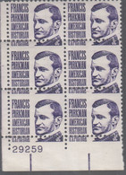 USA 1965  Francis Parkman Block 6 Stamps With Perforation Error MNH - Variedades, Errores & Curiosidades