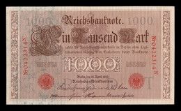 Alemania Germany 1000 Mark 1910 Pick 44b SC- AUNC - 1000 Mark