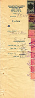 Romania, 1944, Vintage Invoice Stub / Receipt - Revenues / Fiscal Stamps / Cinderellas - Fiscale Zegels