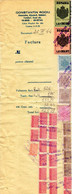 Romania, 1944, Vintage Invoice Stub / Receipt - Revenues / Fiscal Stamps / Cinderellas - Revenue Stamps