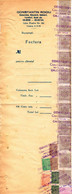 Romania, 1944, Vintage Invoice Stub / Receipt - Revenues / Fiscal Stamps / Cinderellas - Revenue Stamps