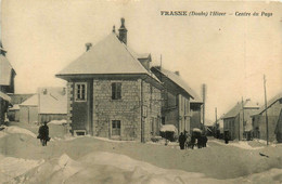 Frasnes * Rue Du Village En Hiver * Le Centre Du Pays * Sous La Neige - Andere & Zonder Classificatie