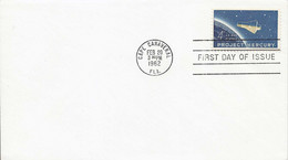 Verenigde Staten  FDC "Project Mercury" (7565) - América Del Norte