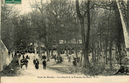 Meudon * La Forêt * Les Abords De La Fontaine Ste Marie * Route Chemin - Meudon