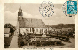 Yermenonville * Vue Sur L'église Du Village - Otros & Sin Clasificación