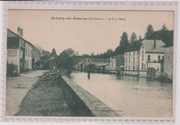 CPA- SAINT-LOUP-SUR-SEMOUSE-pont Macé-maisons Magasin ZINGUERIE DUCRET PLOMBERIE-1946-voir Scan Du Dos - Saint-Loup-sur-Semouse