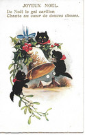 Cat, Chat, Katze, Gatto, Kitten, Chaton - Chat Noir - Carillon, Church Bell -  Inter-Art Co 'Comique' Series - Cats
