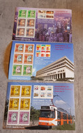 HONG KONG 3 SHEETS MNH - Territorio Británico Del Océano Índico