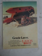 # ADVERTISING PUBBLICITA' PIRELLI LAROS BATTELLI PNEUMATICI  - 1981 - Advertising