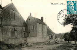 Chalou * Chemin Et église Du Village - Autres & Non Classés