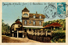 Corneville Sur Risle * Façade De L'hostellerie Des Cloches * Auberge - Autres & Non Classés