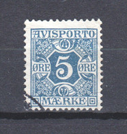 Denmark 1907 Verrechnungsmarke Mi 2X Canceled (*) - Service