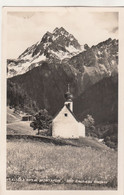 B4058) GASCHURN 1932  Gel. - VALLÜLA - Montafon - Kapelle Mit Blumenwiese ALT !! - Gaschurn