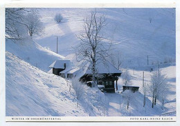 AK 066913 GERMANY - Winter Im Obermünstertal - Münstertal