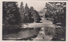 B4074) REICHENAU - Niederdonau - Schloss WARTHOLZ Mit Spiegelung Im Wasser ALT ! 1941 - Raxgebiet