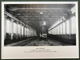 Planche Usine Manutention Pont Roulant à Ougrée Marihaye - Maschinen