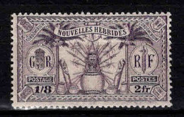 Nouvelles Hébrides  -1925 - Idole Indigène  - N° 89  - Neuf * - MLH - Neufs