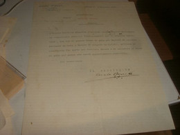 DOCUMENTO 1912 UNIONE SPORTIVA   ALASSINA - Italia