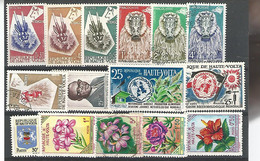 51025 ) Collection Haute Volta - Used Stamps