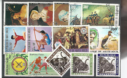 51026 ) Collection Haute Volta - Used Stamps