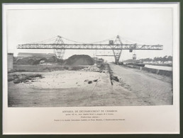 Planche Usine Manutention Pont Roulant Charbon Ostendaise Lumière Et Force Motrice à Zandvoorde Lez Ostende - Tools