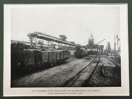 Planche Usine Manutention Importation De Charbon De Nantes - Maschinen