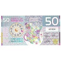 Billet, Australie, Billet Touristique, 2020, 50 Dollars ,Colorful Plastic - Specimen