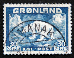 Greenland 1938  Polar Bear   MiNr.6  UMANAK (O) ( Lot E 659  ) - Oblitérés