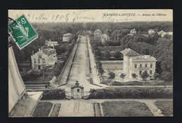 CPA   Yvelines  78  : Maisons-Laffitte   Avenue Du Château - Maisons-Laffitte