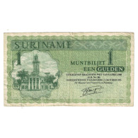 Billet, Suriname, 1 Gulden, 1967, 1967-04-08, KM:116i, TB+ - Surinam