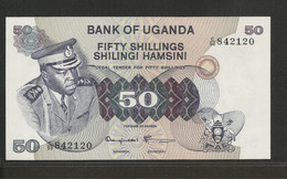 Ouganda, 50 Shillings, 1973-1977 ND Issue - Ouganda