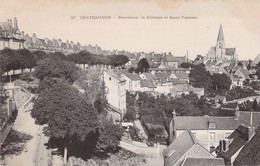 CPA - 28 - CHATEAUDUN - Panorama - Le Calvaire Et Saint Valérien - Eglise - Dos Non Divisé - Chateaudun