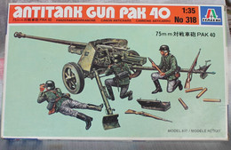 ITALERI 1/35 ANTITANK GUN PA 40 - Leger