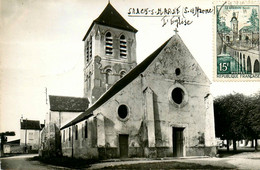 Saacy Sur Marne * Route Et église Du Village - Other & Unclassified