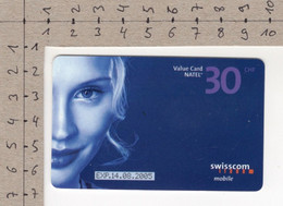 Value Card Natel Easy CHF 30.-- / SWISSCOM Mobile - Operatori Telecom