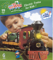 Catalogue LGB 1999 LEHMANN TOY TRAIN Gauge G 1/22,5 Electric Train For Kids! - Anglais