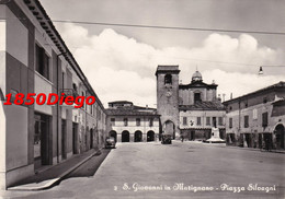 Delcampe - S. GIOVANNI IN MARIGNANO - PIAZZA SILVAGNI F/GRANDE VIAGGIATA 1967 ANIMATA - Forlì