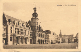 BINCHE  LA GRAND'PLACE       2 SCANS - Binche