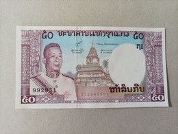 Billete De Laos De 50 Kip, UNC - Laos