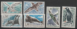 Yvert    55** à 60** TAAF - Unused Stamps