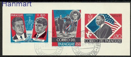 Paraguay 1968 Mi Block 117 Cancelled  (SZS3 PRGbl117) - Kennedy (John F.)