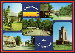 E9733 - Burg - Verlag Bild Und Heimat Reichenbach Qualitätskarte - Burg (Spreewald)