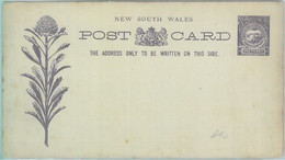 89164 - AUSTRALIA:  SOUTH WALES - Postal History -  STATIONERY CARD  H & G # 9a - Sonstige & Ohne Zuordnung