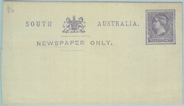 89166 - SOUTH ASUTRALIA -   POSTAL STATIONERY  Wrapper - Higgings & Gage  # 1 - Altri & Non Classificati