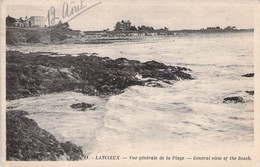 CPA - 22 - LANCIEUX - Vue Générale De La Plage - Rocher - Mer - - Lancieux