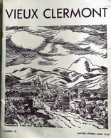 " VIEUX CLERMONT " N°10 Janv.Févr.Mars 1962 - Auvergne