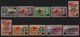 Tonga 1971 - Mi-Nr. 354-363 ** - MNH - 100 Jahre Japanische Briefmarken - Tonga (1970-...)