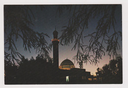 Kuwait Staat Kuwait Omar Bin Abdul Aziz Mosque - South Ahmadi Night View Vintage Photo Postcard RPPc CPA (55983) - Koeweit