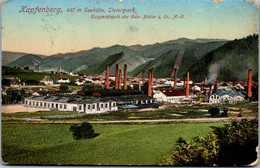 35756 - Steiermark - Kapfenberg , Gusstahlfabrik Der Gebr. Böhler & Co. AG , Gussstahlfabrik - Gelaufen 1912 - Kapfenberg